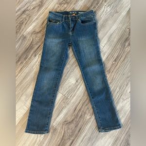 NWOT: Skinny Jeans with adjustable waist; Size 7